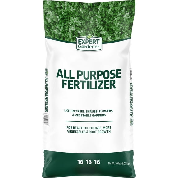 Expert Gardener All Purpose Plant Food Fertilizer 16-16-16, 20 lb.