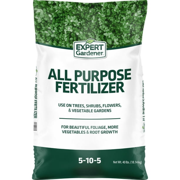 Expert Gardener All Purpose Plant Food Fertilizer 5-10-5, 40 lb
