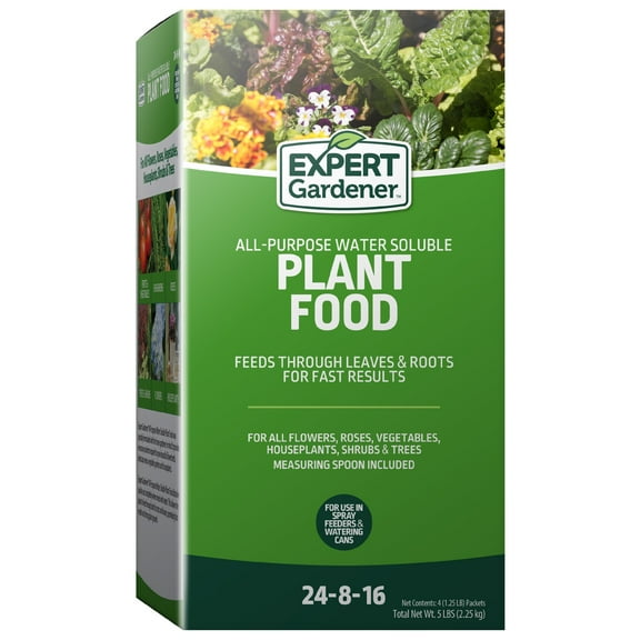 Expert Gardener All-Purpose Water Soluble Plant Food Fertilizer, 5 lb. Box