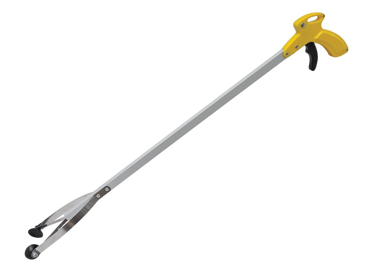 Expert Gardener Aluminum Pick up Tool - Black and Yellow