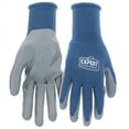 thumbnail interactive-video image 1 of Expert Gardener Blue Nitrile Sustainable Gloves Medium, 1 of 9