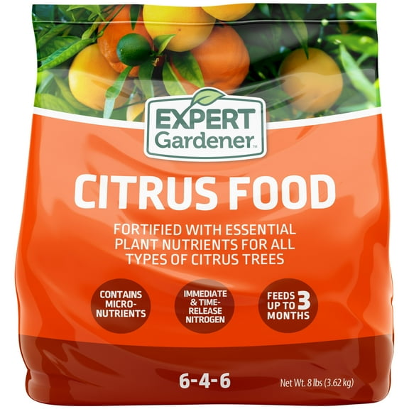 Expert Gardener Citrus Plant Food Fertilizer 6-4-6, 8 lb.