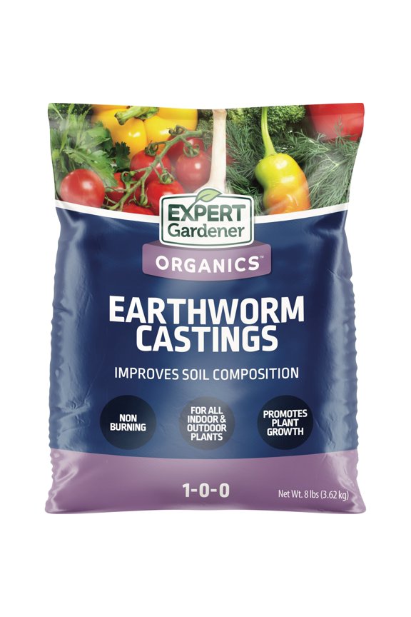 Earthworm Castings Plant Food, 8 Pound