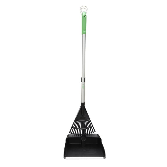 Grey Rakes Expert Gardener Fiberglass Handle 2-Piece Multi-Purpose Rake and ...