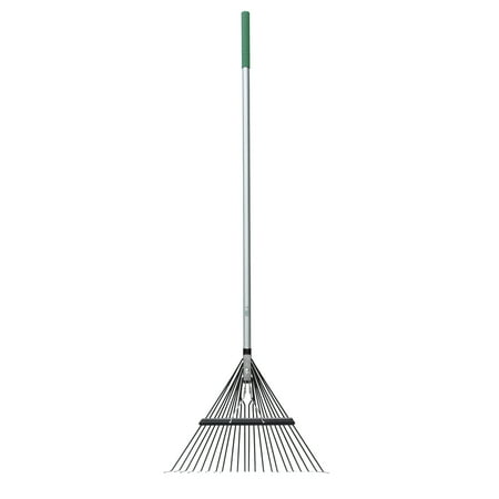 Expert Gardener Leaf Rake with 22-Tine Fiberglass Handle