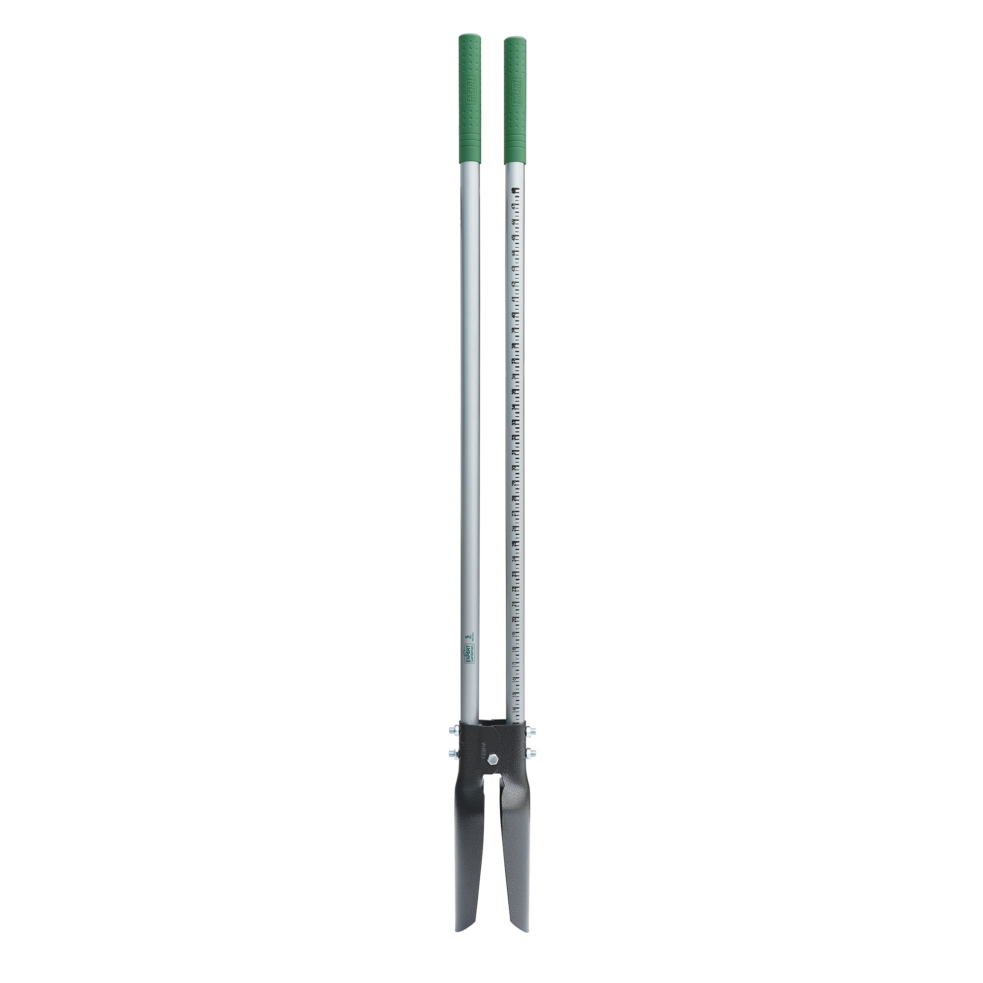 Expert Gardener Long Handle Fiberglass Post Hole Digger with Comfort Grip
