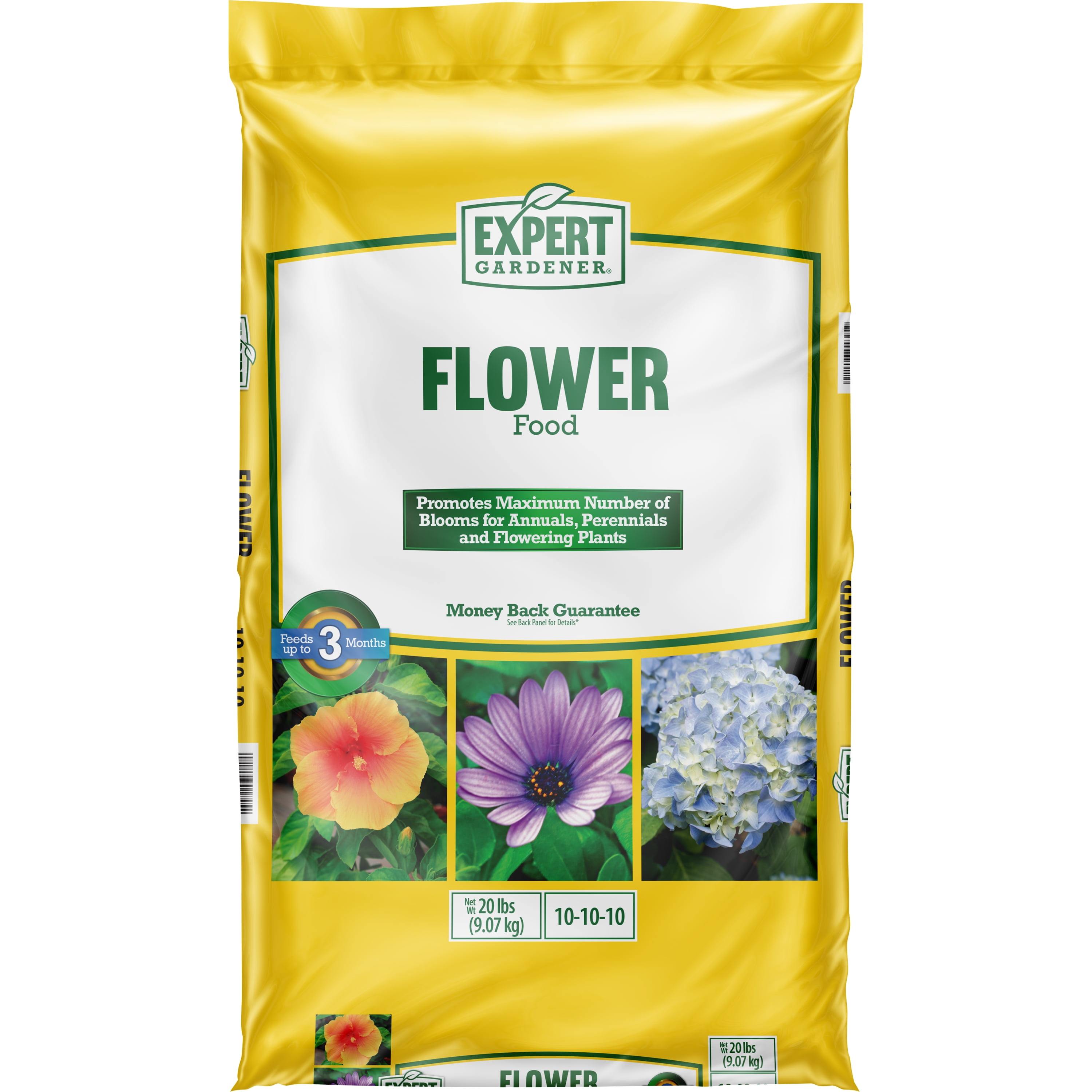 Expert Gardener Flower Plant Food Fertilizer 101010, 20 lb.