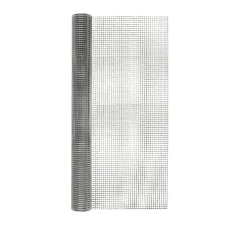 Expert Gardener Galvanized Steel Gray Hardware Cloth, 48" x 25' Roll Fences