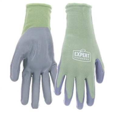 Expert Gardener Green Nitrile Sustainable Gloves Small