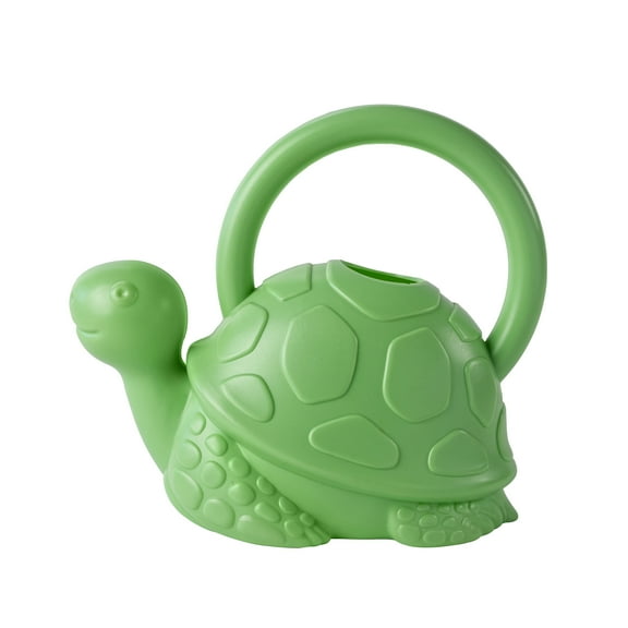 Expert Gardener Green Plastic Turtle Kids Watering Can