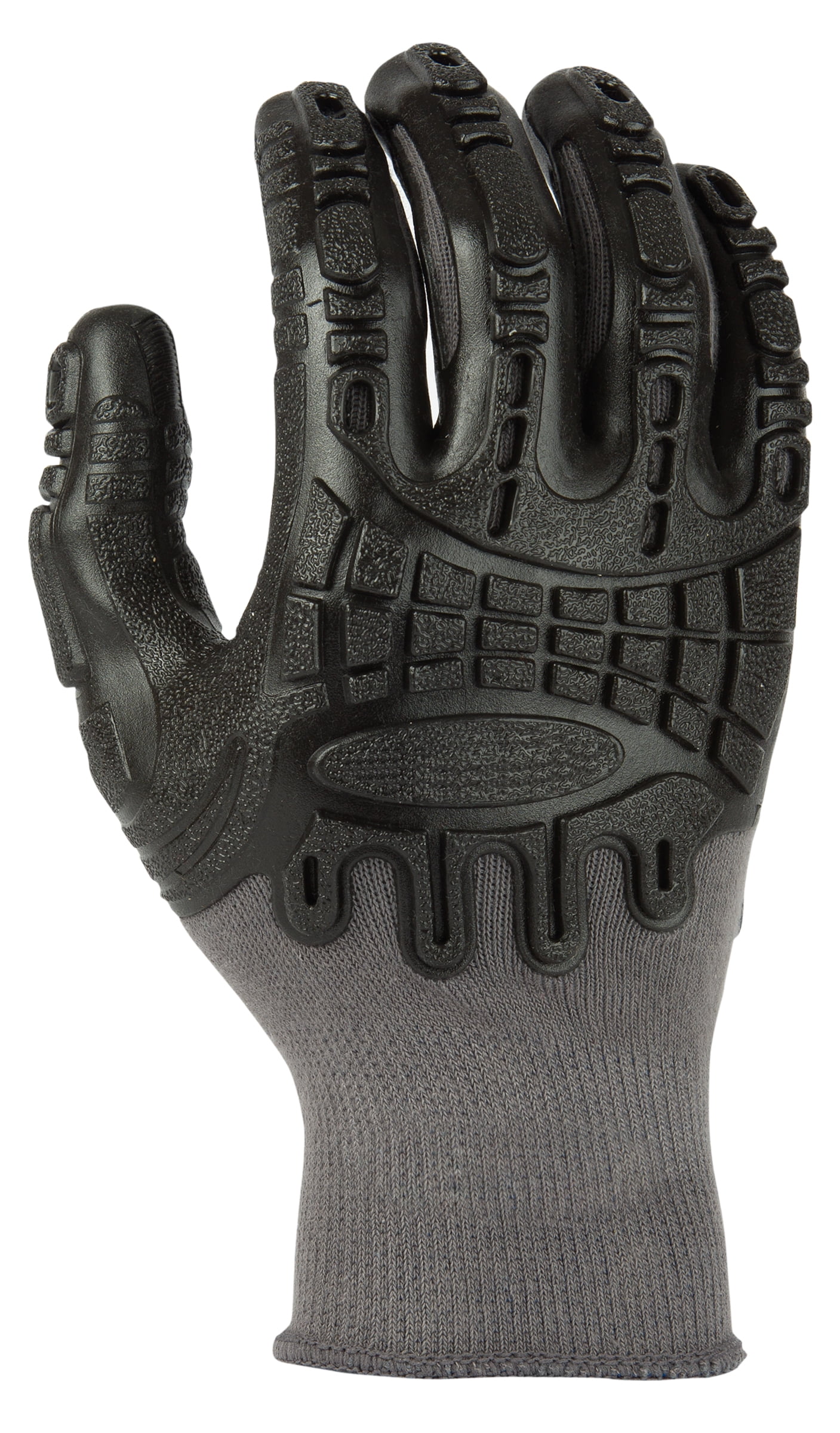Expert Gardener Impact Gloves Grey/Black Extra-Large