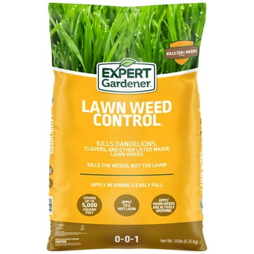 Expert Gardener Lawn Weed Control II Granule Herbicide, 14.2 lb. Covers 5,000 Sq. ft.