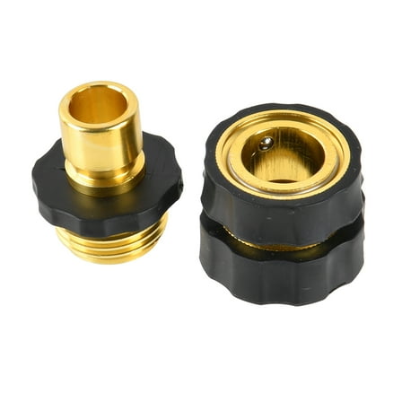 Expert Gardener Aluminum Quick Hose Connector Set