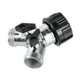 thumbnail image 1 of Expert Gardener Metal Y Shut-Off Hose Connector, 1 of 13