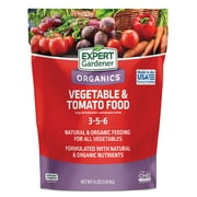 Expert Gardener Organics Vegetable & Tomato Food, 4 lb Fertilizer