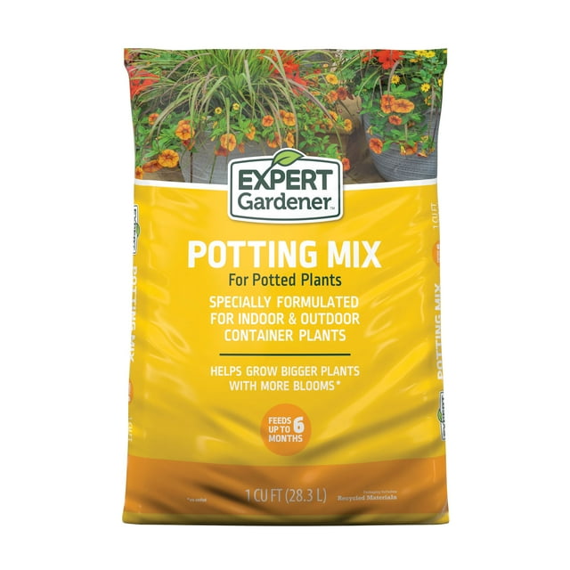 Expert Gardener Potting Mix for Potted Plants, 1 cu. ft.