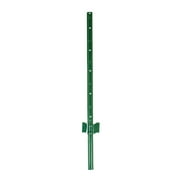 Expert Gardener Powder Coated Steel Fence U Post, Green, 4