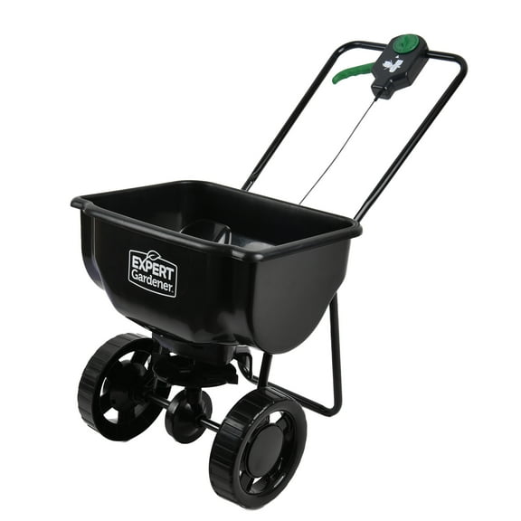Expert Gardener 66 lb Capacity Push Broadcast Spreader