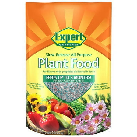 Expert Gardener Slow-Release All Purpose Plant Food, 5 lbs