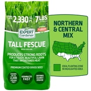 Expert Gardener Tall Fescue Drought Resistant Grass Seed Mix, for Sun to Partial Shade, 7 lb.