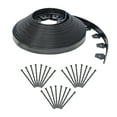 thumbnail image 1 of Expert Gardner 1.5-inch tall No-Dig landscape edging, 60-ft plastic Black, 1 of 12