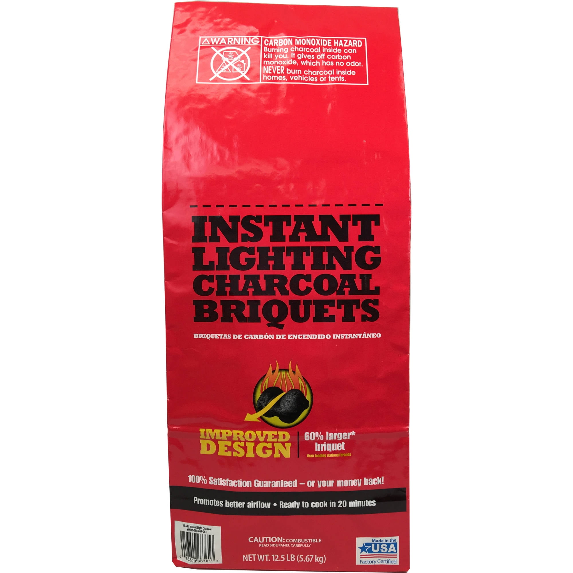 Expert Grill 12.5lb Instant Light Charocal Briquettes