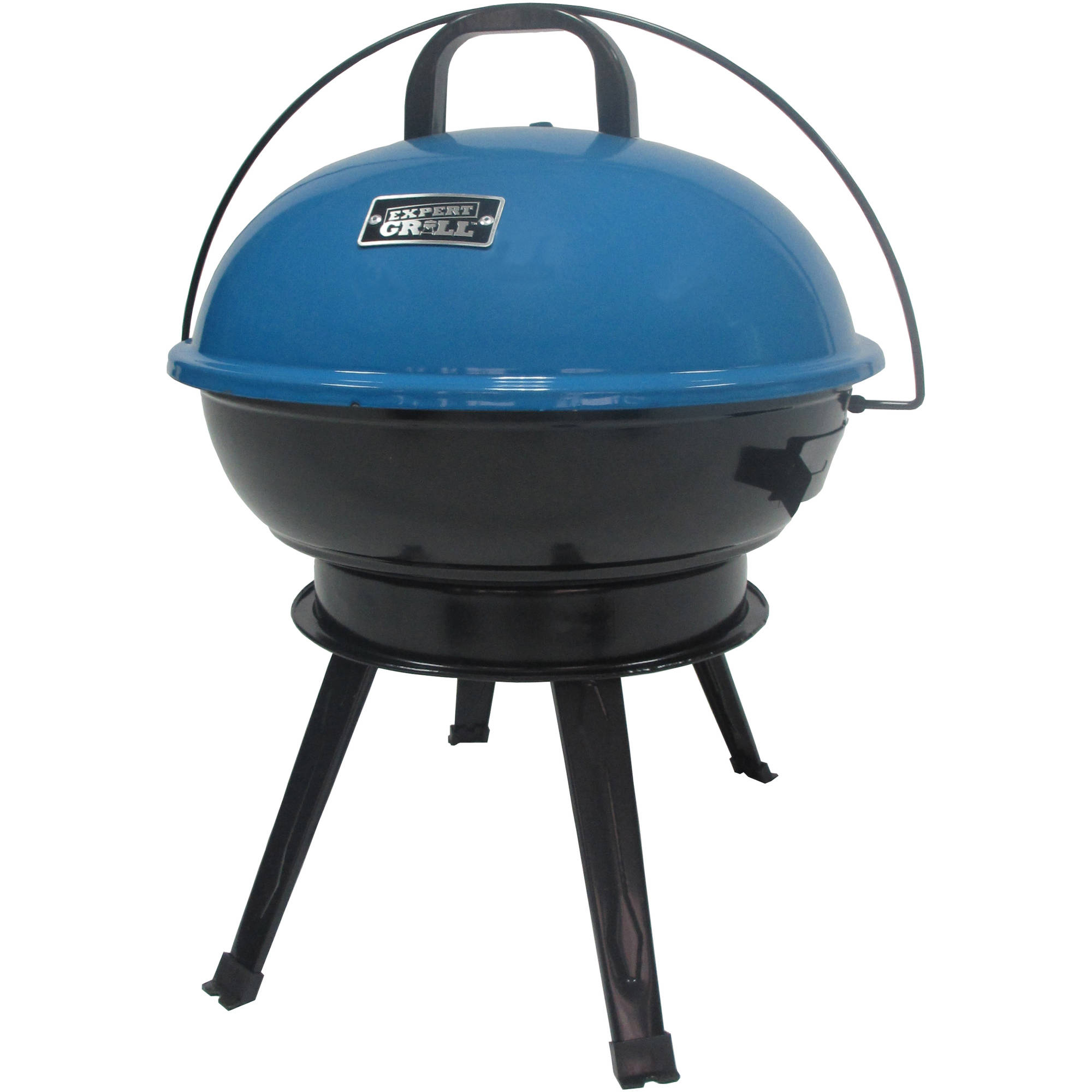 Expert Grill 14.5" Portable Charcoal Grill, Summer Lagoon - image 1 of 2