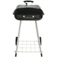Expert Grill 17.5'' Charcoal Grill with Wheels, Black