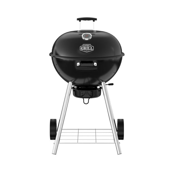 Expert Grill 22.5 Inch Charcoal Kettle Grill with 363 Sq. In. Cooking Area