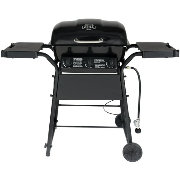 Expert Grill 3 Burner 30,000 BTU Propane Gas Grill, Black, XG19-101-002-01