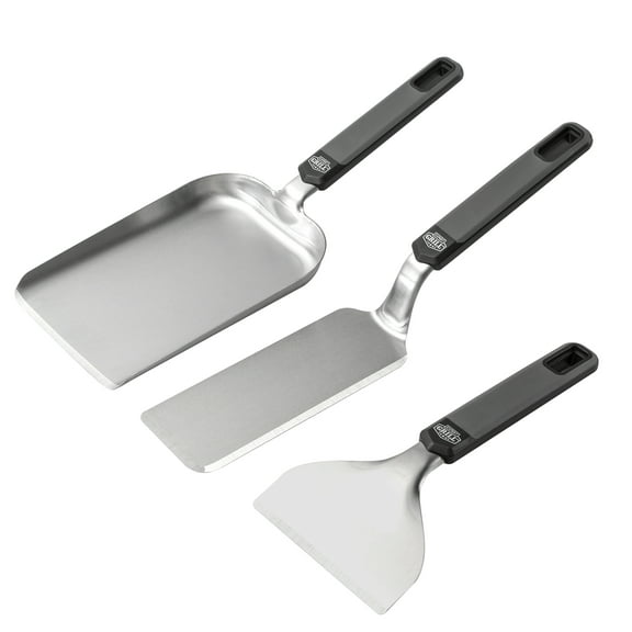 Expert Grill  3 Pieces Stainless Steel Barbecue Griddle Tool Set
