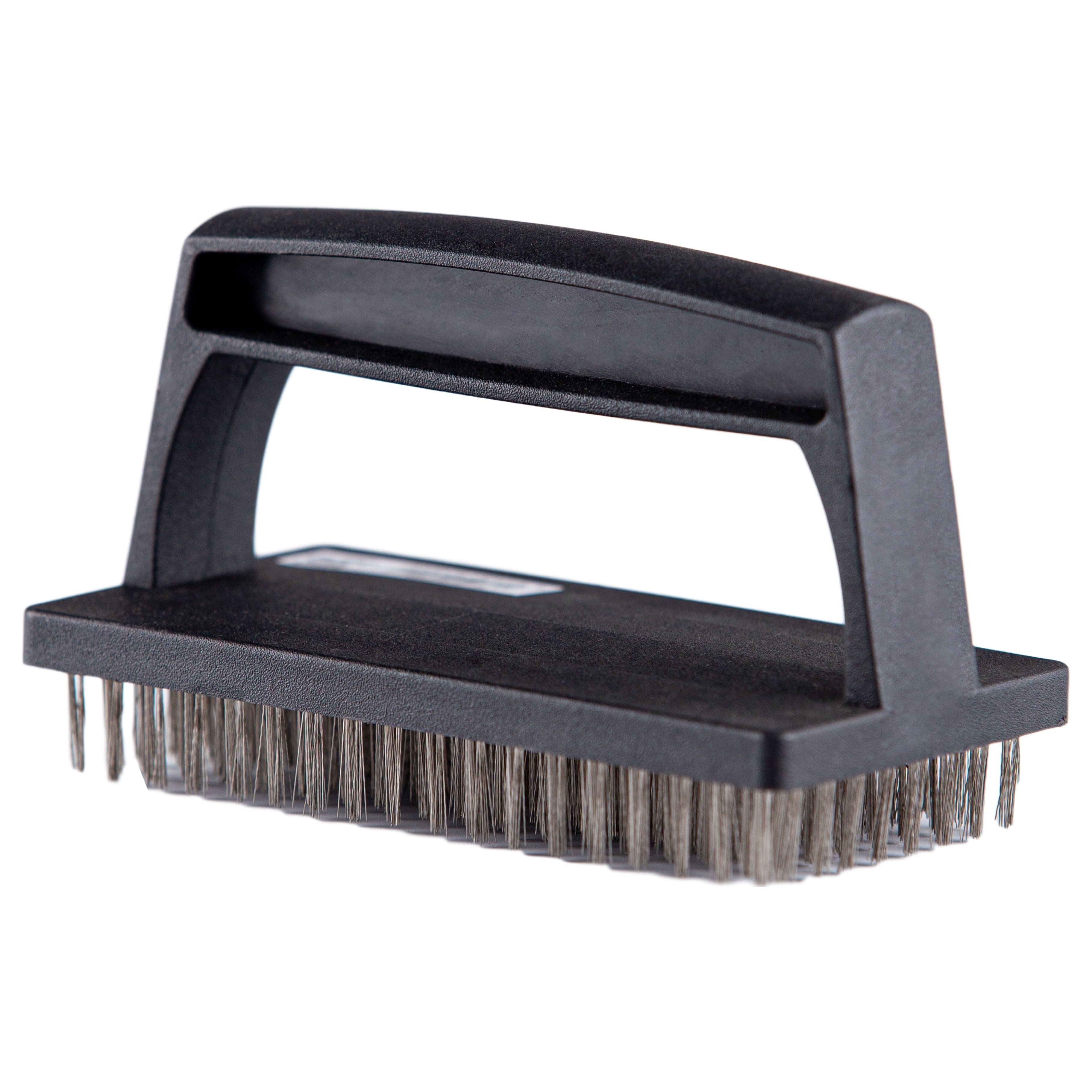 Expert Grill Long Handle Steel Fiber Scrub Brush and Scraper, 16 inch