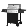 thumbnail image 1 of Expert Grill 4-Burner Gas Grill, Stainless Steel/Black, 1 of 8
