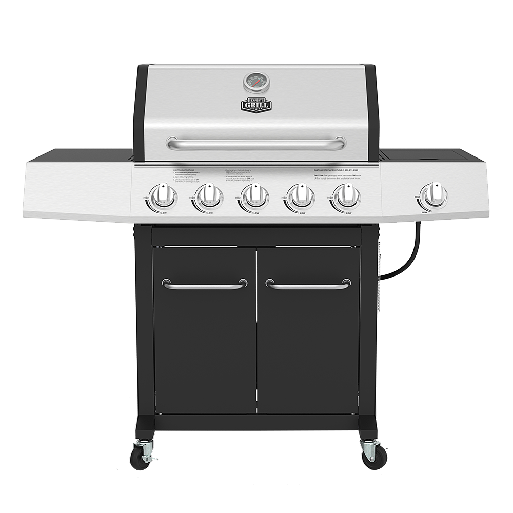 Expert Grill 5 Burner Propane Gas Grill with Side Burner - image 1 of 16