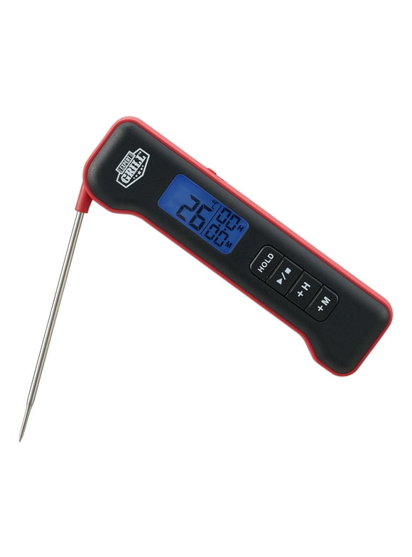 Expert Grill ABS Pocket Digital Instant Read Meat Grilling Thermometer