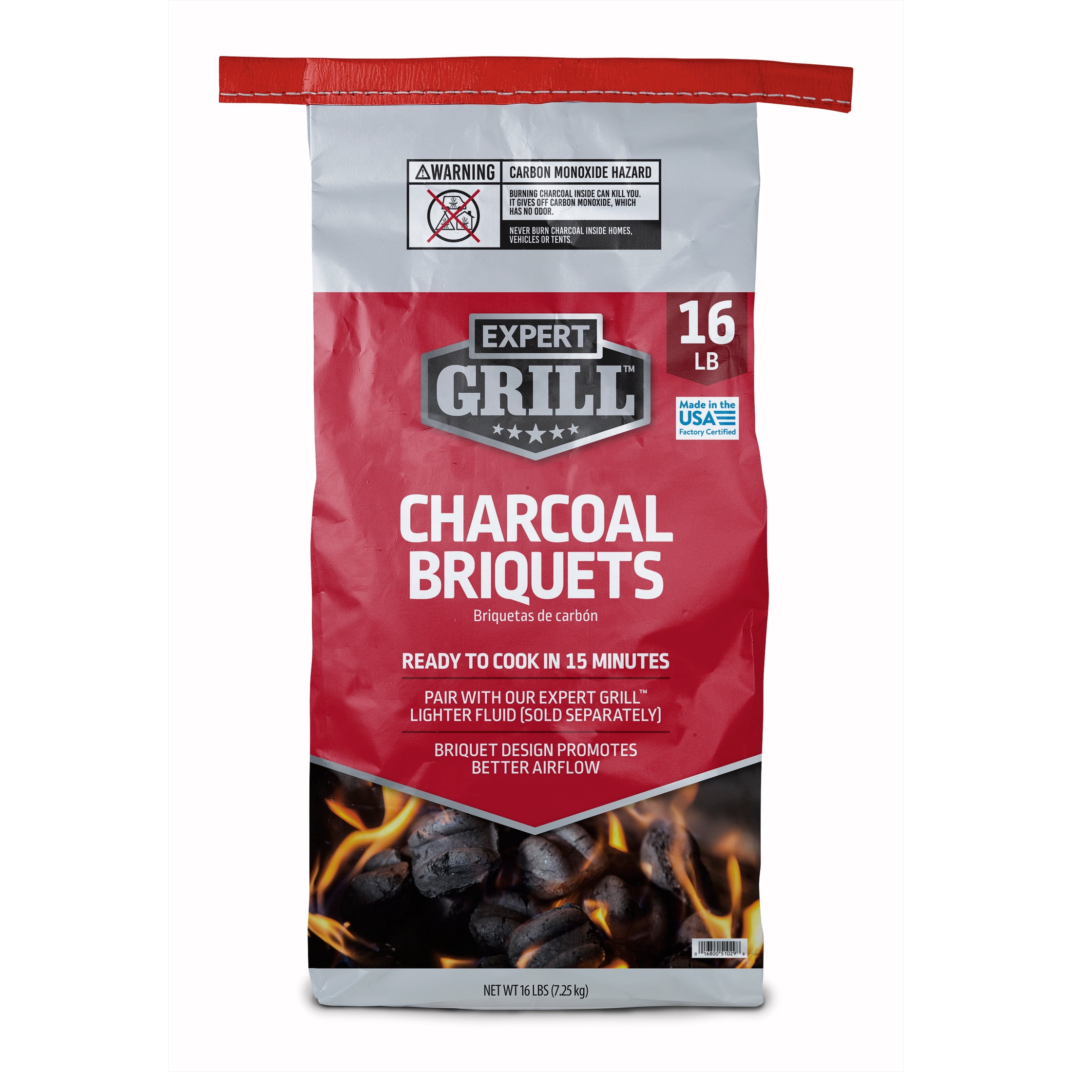 Expert Grill Charcoal Briquettes, 16 lb