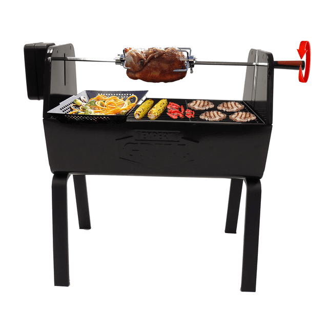 Expert Grill Charcoal Portable Rotisserie BBQ Grill - Walmart Business ...