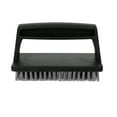 thumbnail image 1 of Expert Grill Handheld Steel Fiber Scrub Brush with Ergonomic Handle, 1 of 9