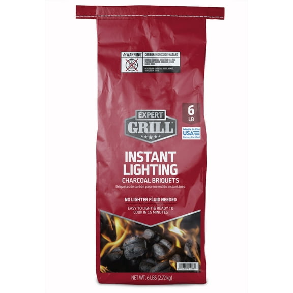 Expert Grill Instant Lighting Charcoal Briquets