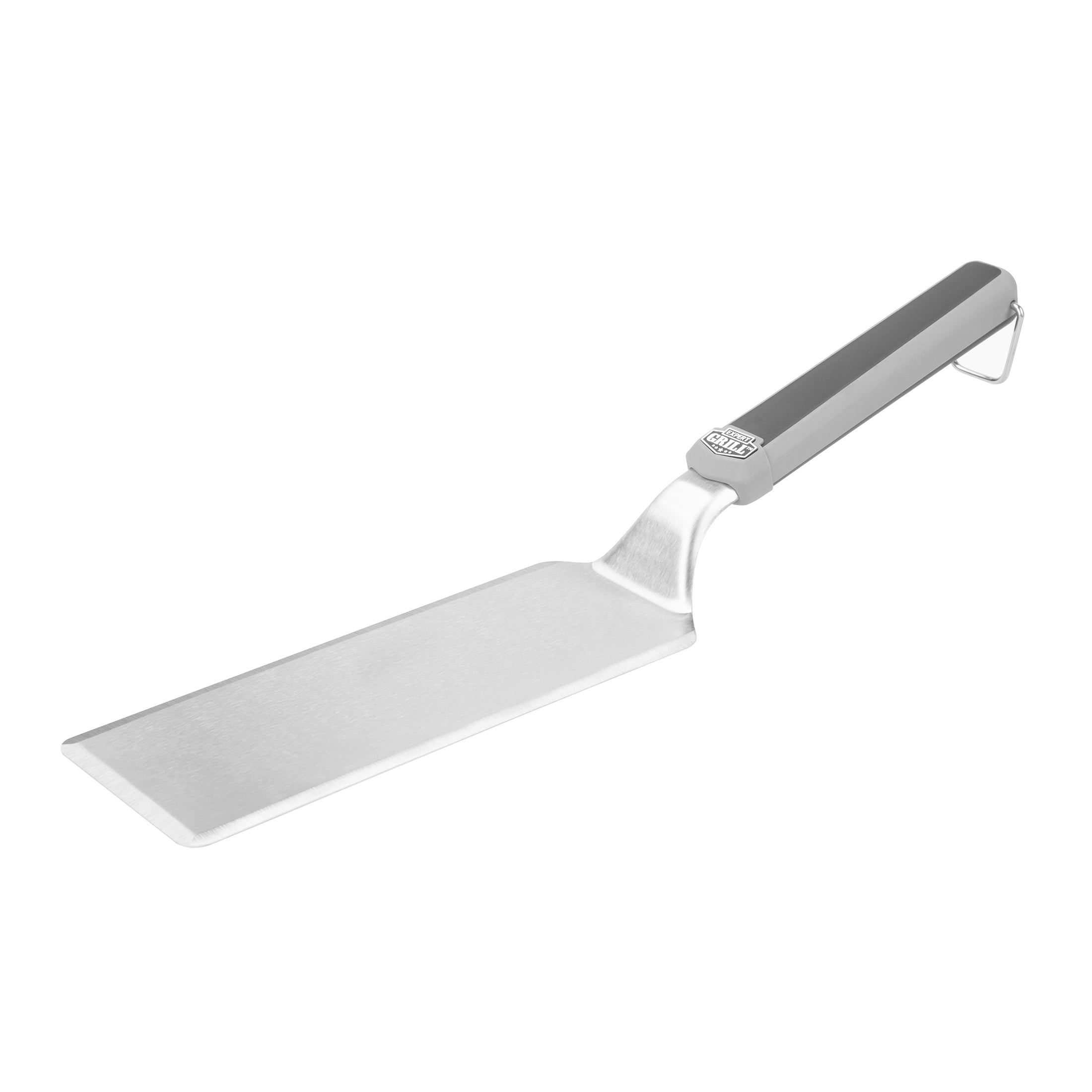 Expert Grill Stainless Steel Griddle Spatula, Black & Gray