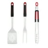 Expert Gril Grilling Accessories BBQ Grill Tools Set, 3 Pieces Stainless Steel Grill Kit