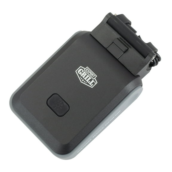 Expert Grill Usb Rechargeable Waterproof  Led Grill Light, Black and Gray