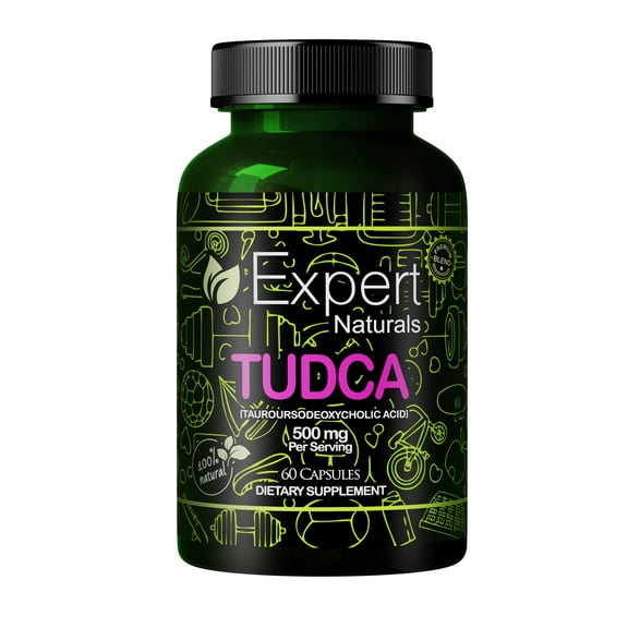 Expert Naturals TUDCA 500mg Per Serving 60 Capsules