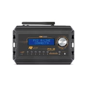 EXPERT PX2R Double Limiter DSP BT Aluminum Bluetooth Input EQ with 28 Band Spaced 1/4 Octave Apart Parametric EQ with Independent Band per Channel, 6 Independent Outputs