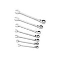 thumbnail image 1 of Expert Ratchet Combination Spanner Set, 7 Piece, 1 of 2