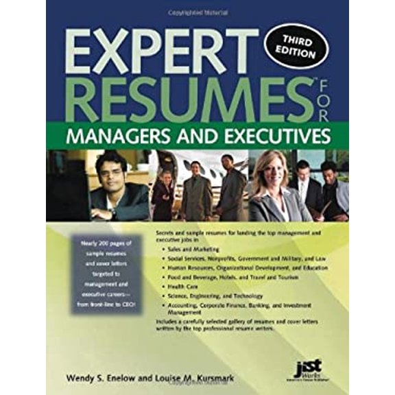 Pre-Owned Expert Resumes for Managers and Executives (Paperback) 1593578857 9781593578855
