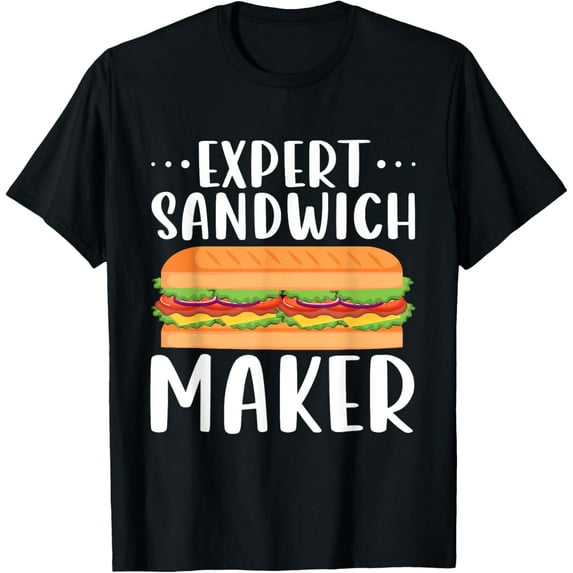 Expert Sandwich Maker Shirt Outfit For Sandwich Lovers Deli T-Shirt