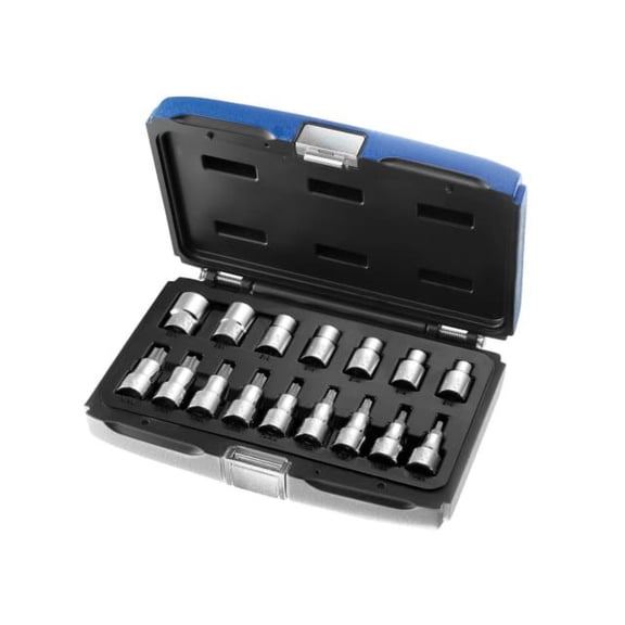 Expert - Socket Set of 16 TORX 1/2in Drive