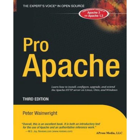 Pre-Owned Pro Apache (Paperback) 1590593006 9781590593004