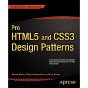 Expert's Voice in Web Development: Pro Html5 and Css3 Design Patterns (Paperback)